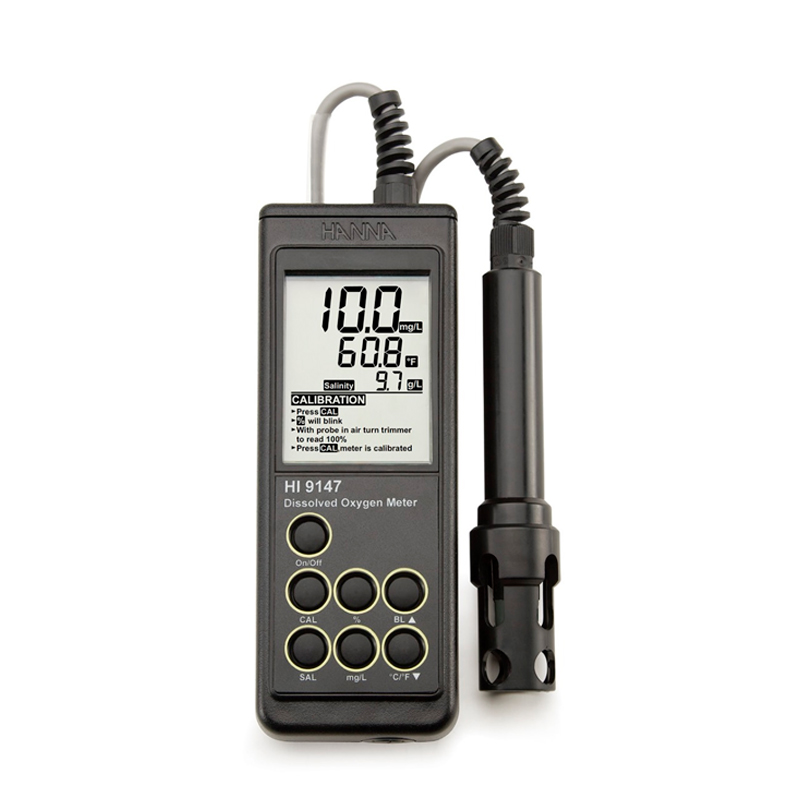 Medidor de oxígeno disuelto con sonda galvánica – oxycheck (HI9147-04)